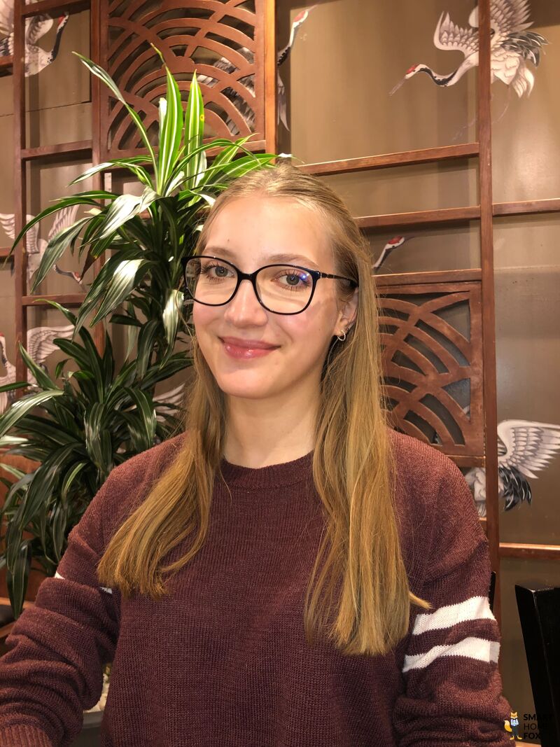 Ínga von Smart Home Fox ist in der Nahaufnahme zu sehen